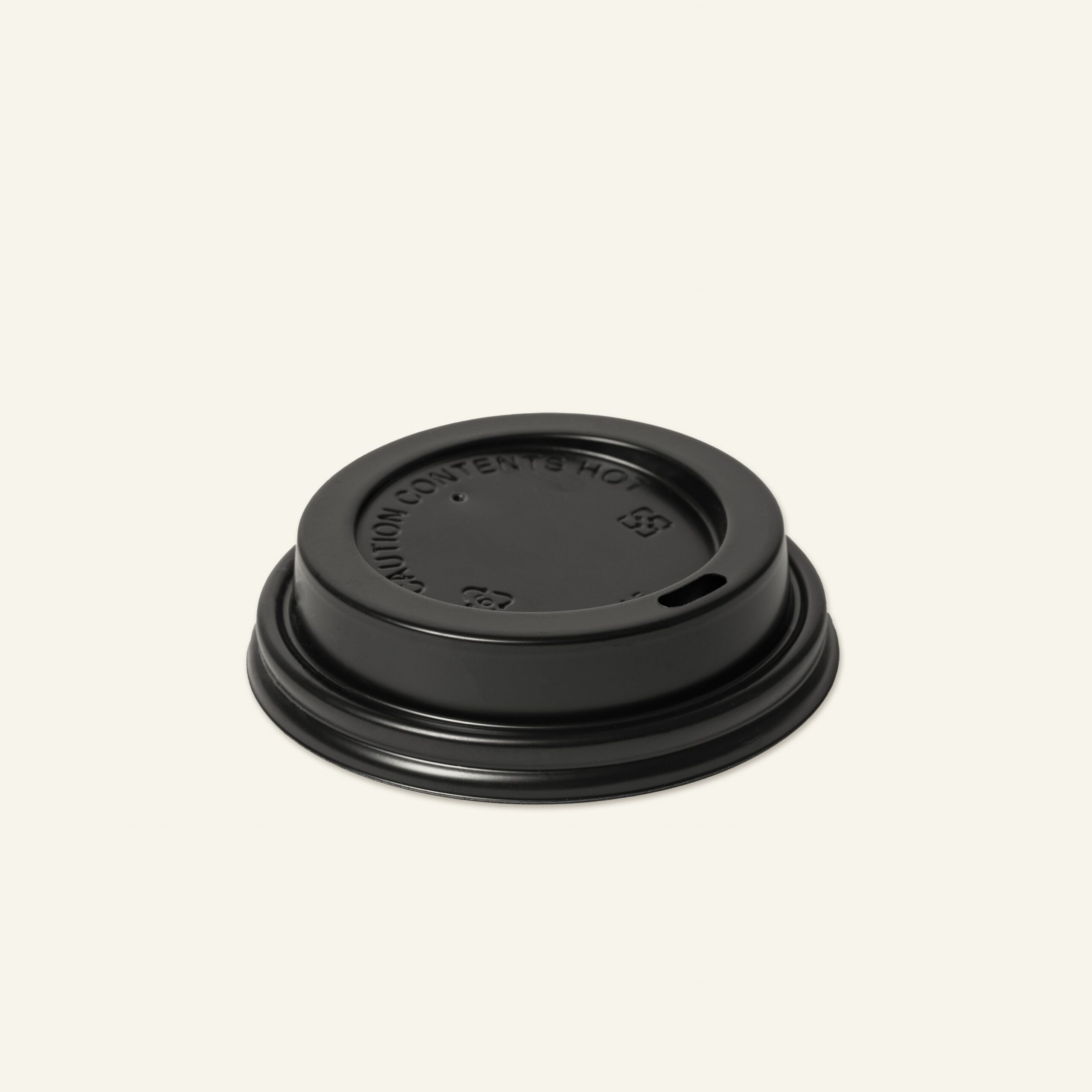 Coffee Cup Sip Lid - Black