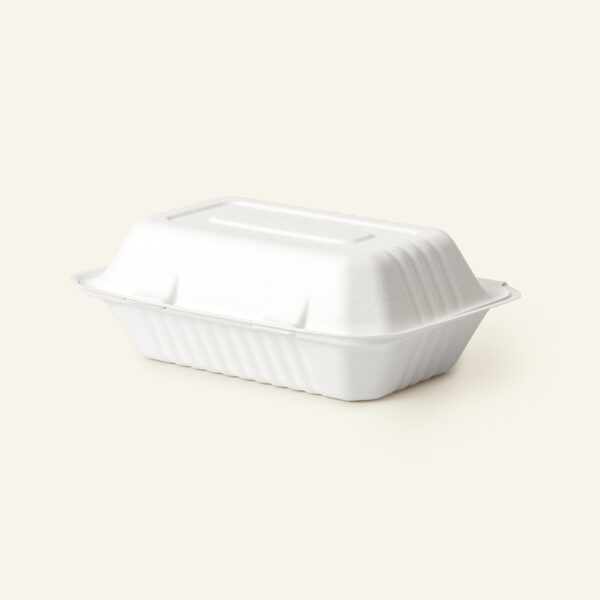 Bagasse 1000ml Clamshell