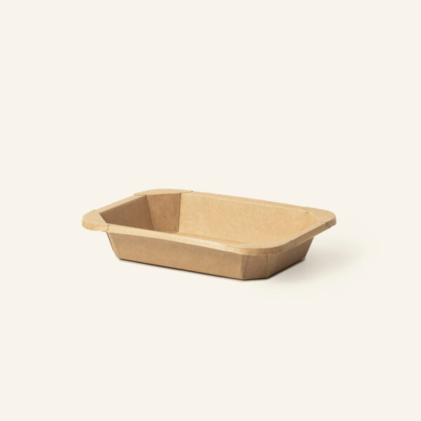 Kraft Paper Rectangular Tray