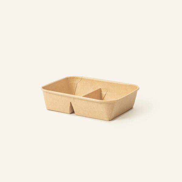 Kraft Portion 2/D Rectangular Bowl