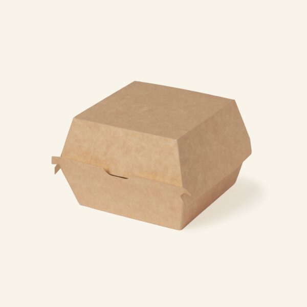 Kraft Paper Burger Box